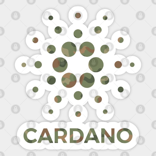 Cardano ADA coin Crypto coin Crytopcurrency Sticker by JayD World